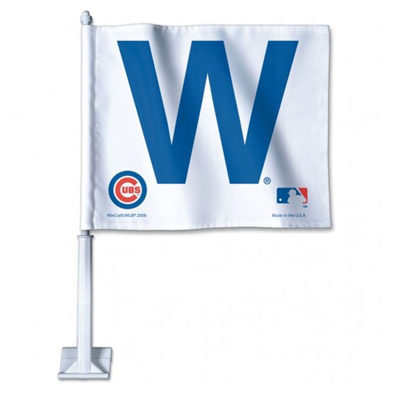 Chicago-Cubs-W-Car-Flag