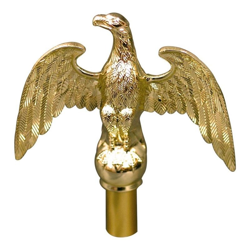 Metal-Perched-Eagles-with-Ferrule