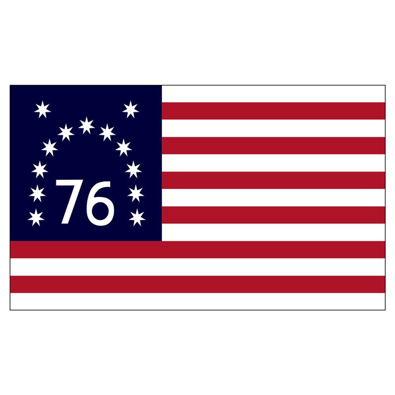 Bennington-(76)-Historical-US-Flag-(Sewn)